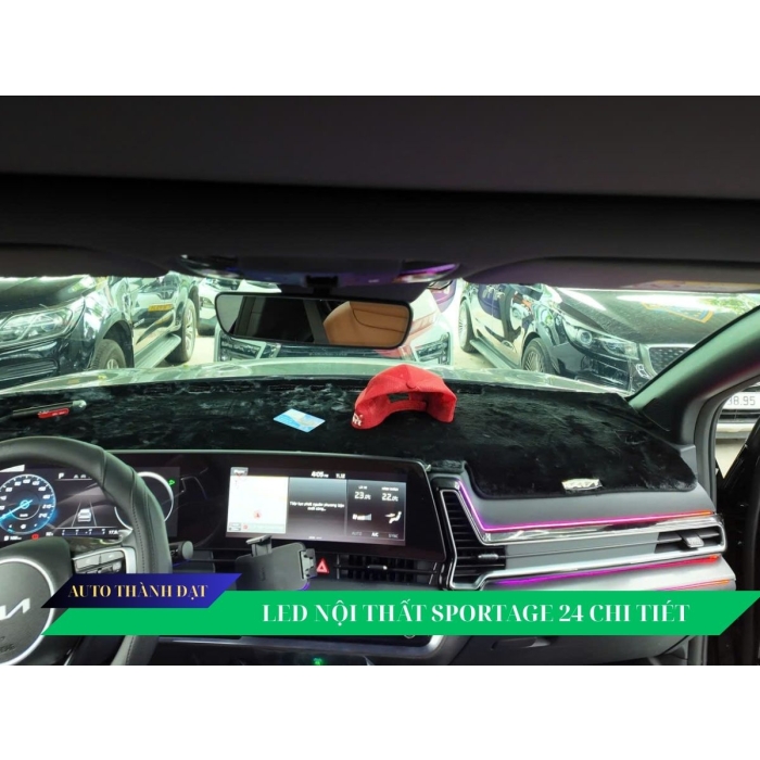 LED NỘI THẤT XE SPORTAGE 24 CHI TIẾT