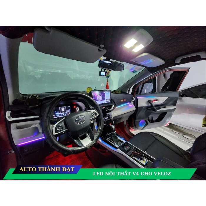 LED NỘI THẤT XE VELOZ TẠI NHÀ