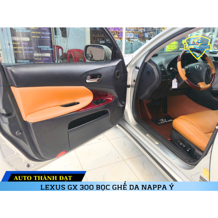 LEXUS GX 300 BỌC GHẾ DA NAPPA Ý