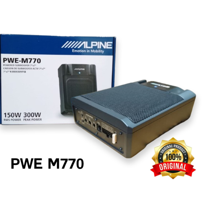 LOA ALPINE SUBWOOFER PWE-M770