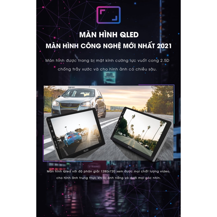 Màn Hình Android OledPro X5S New Liền Camera 360