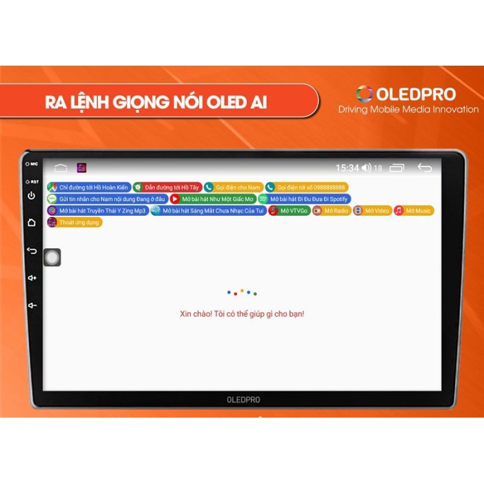 Màn Hình Android OledPro X5S New Liền Camera 360