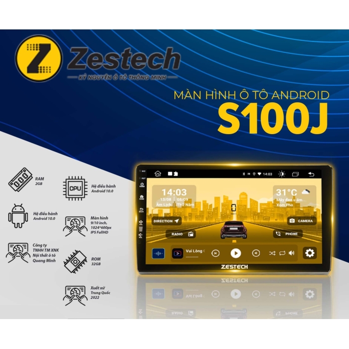 Màn hình Zestech S100J