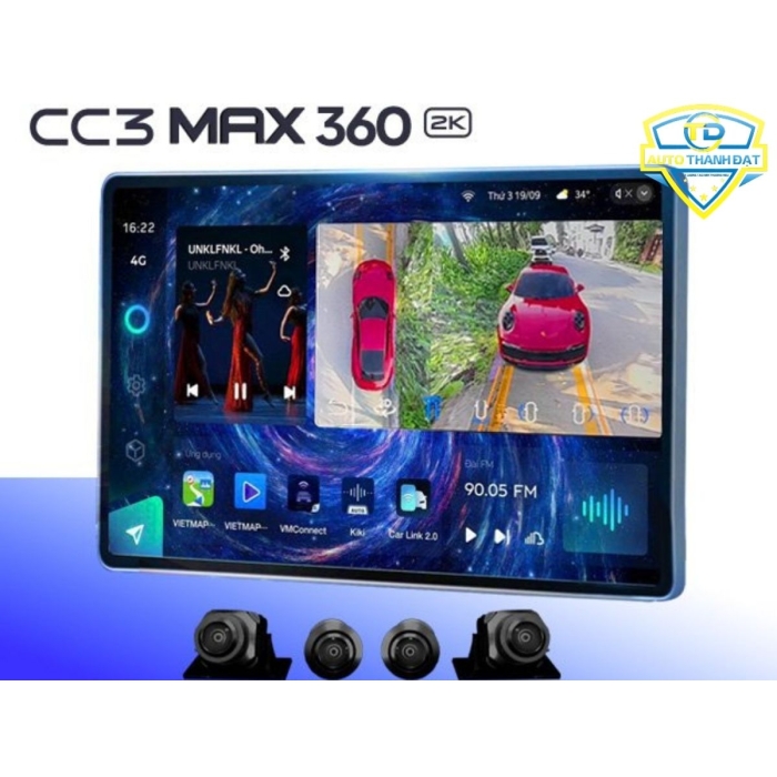 Màn hình Teyes CC3 2K MAX 360