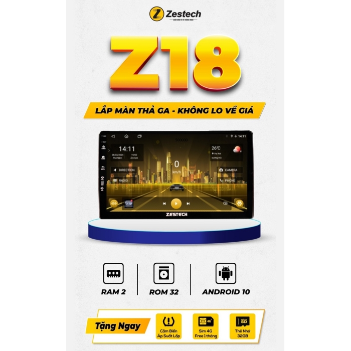 MÀN HÌNH ZESTECH Z18