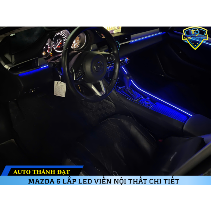MAZDA 6 LẮP LED VIỀN NỘI THẤT