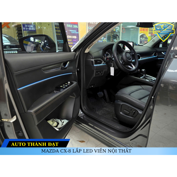 MAZDA CX-8 LẮP LED VIỀN NỘI THẤT