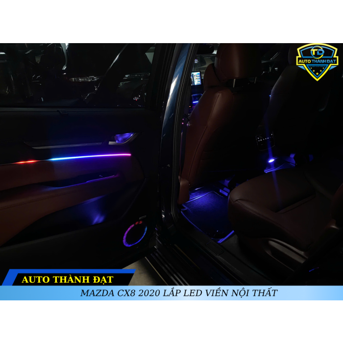 MAZDA CX8 2020 LẮP LED VIỀN NỘI THẤT