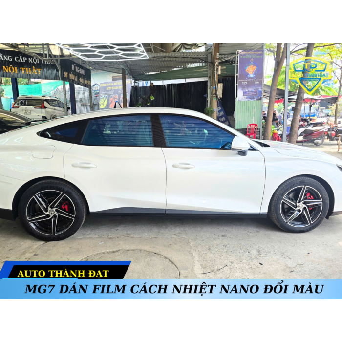 MG7 DÁN FILM CÁCH NHIỆT NANO ĐỔI MÀU
