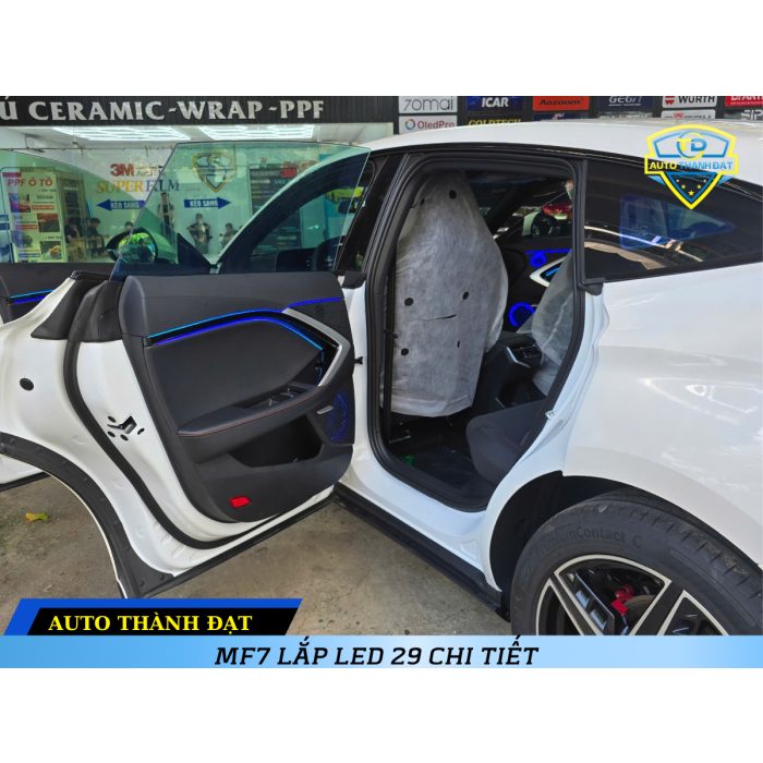 MG7 LẮP LED 29 CHI TIẾT 