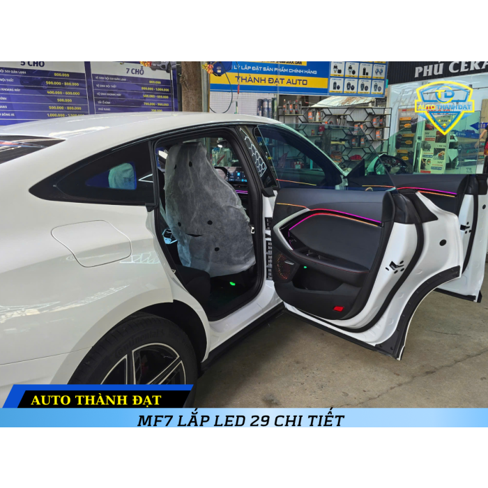 MG7 LẮP LED 29 CHI TIẾT 