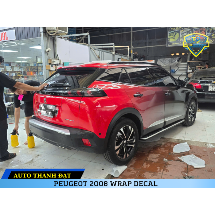 PEUGEOT 2008 DÁN DECAL ĐỔI MÀU