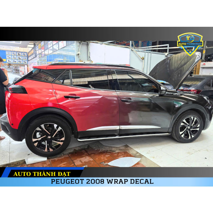 PEUGEOT 2008 DÁN DECAL ĐỔI MÀU