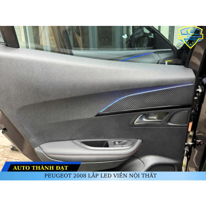 PEUGEOT 2008 LẮP LED VIỀN NỘI THẤT