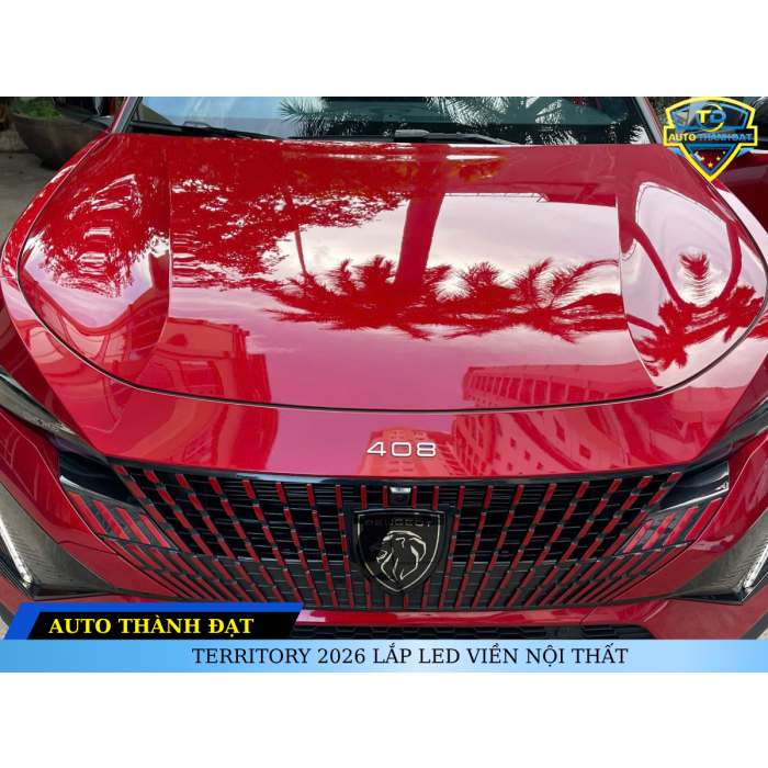 PEUGEOT 408 GT LẮP LED VIỀN NỘI THẤT