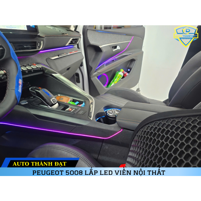 PEUGEOT 5008 LẮP LED VIỀN NỘI THẤT