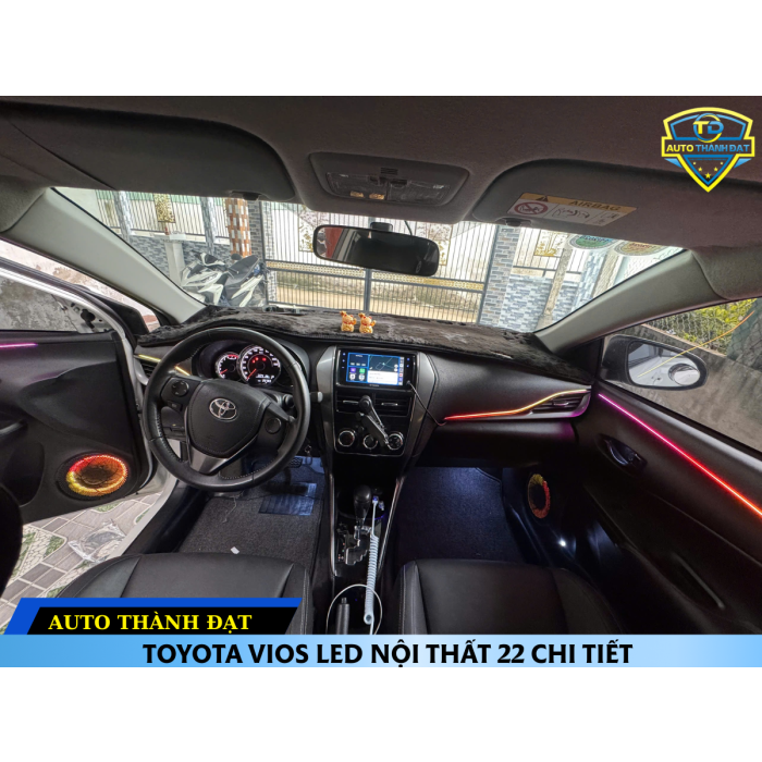 TOYOTA VIOS LED NỘI THẤT 22 CHI TIẾT