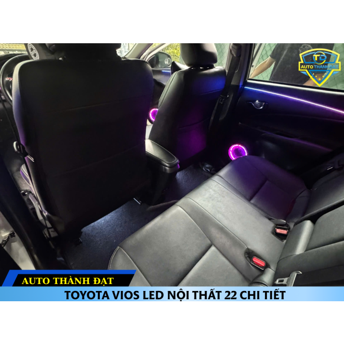 TOYOTA VIOS LED NỘI THẤT 22 CHI TIẾT