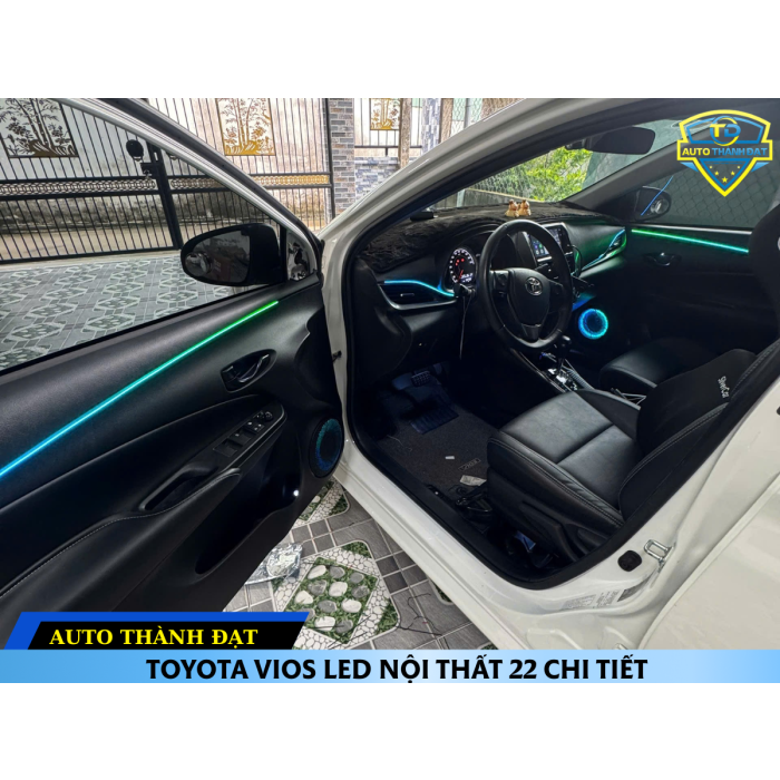 TOYOTA VIOS LED NỘI THẤT 22 CHI TIẾT