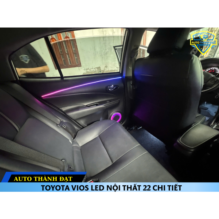 TOYOTA VIOS LED NỘI THẤT 22 CHI TIẾT