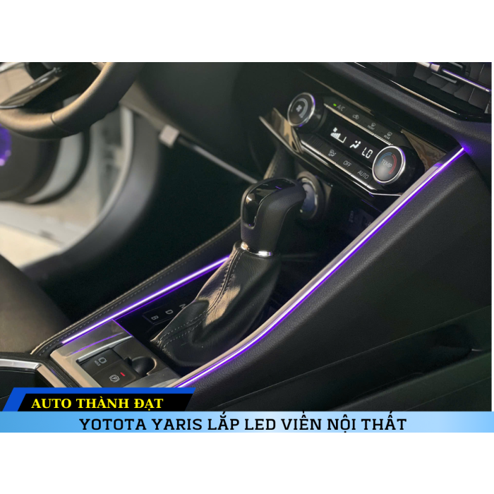 TOYOTA YARIS LẮP LED VIỀN NỘI THẤT