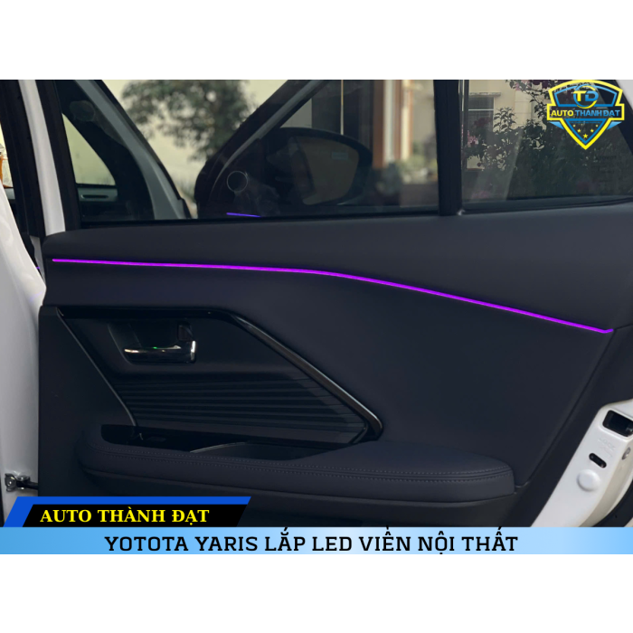 TOYOTA YARIS LẮP LED VIỀN NỘI THẤT
