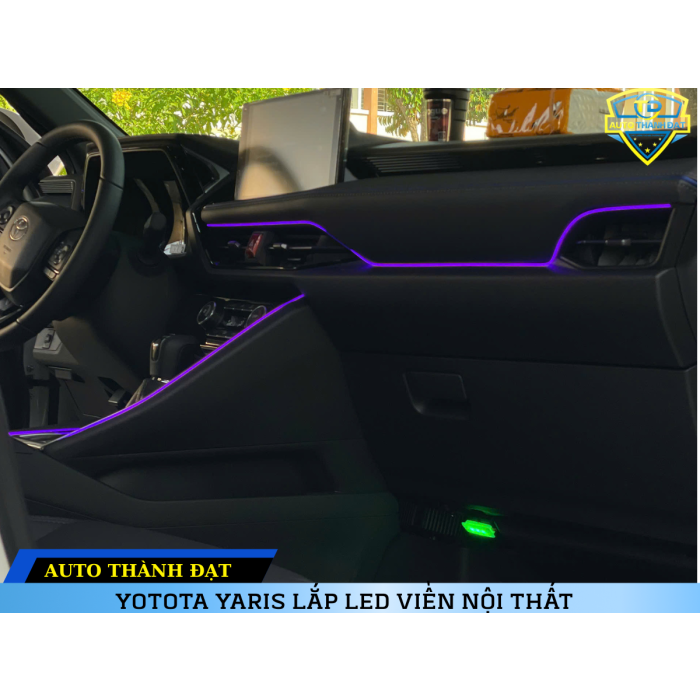 TOYOTA YARIS LẮP LED VIỀN NỘI THẤT