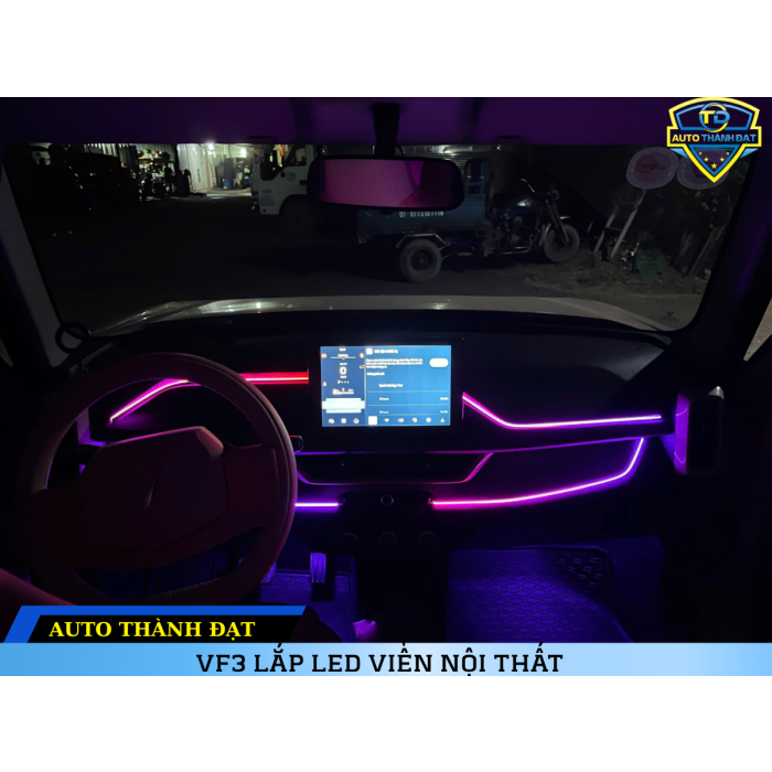 VF3 LẮP LED VIỀN NỘI THẤT