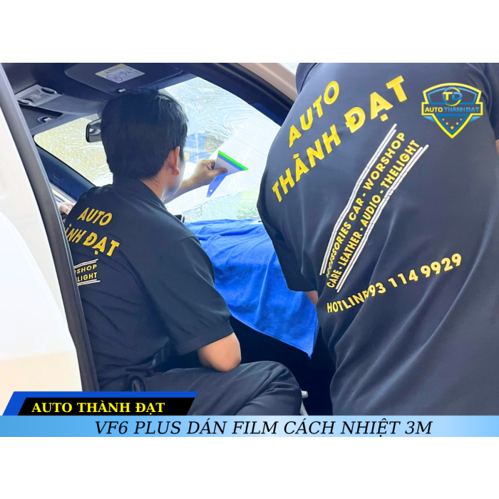 VF6 PLUS DÁN FILM CÁCH NHIỆT 3M