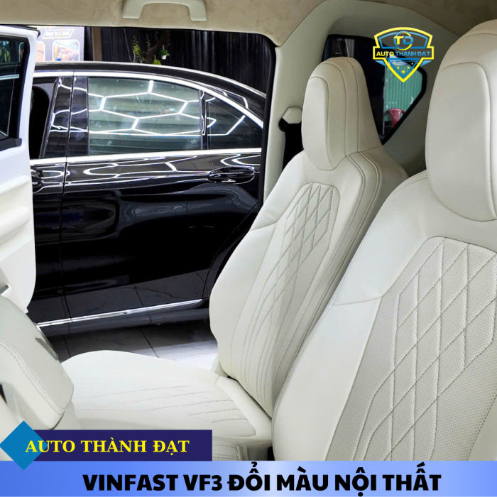 VINFAST VF3 ĐỔI MÀU NỘI THẤT