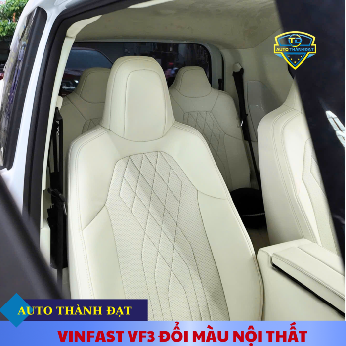 VINFAST VF3 ĐỔI MÀU NỘI THẤT