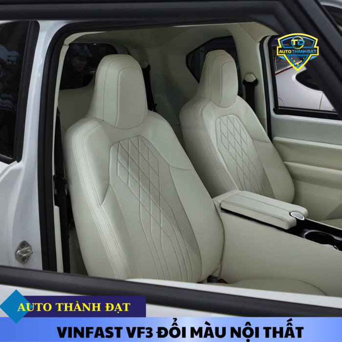 VINFAST VF3 ĐỔI MÀU NỘI THẤT
