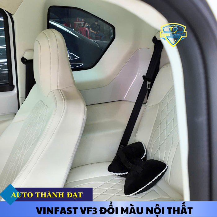 VINFAST VF3 ĐỔI MÀU NỘI THẤT