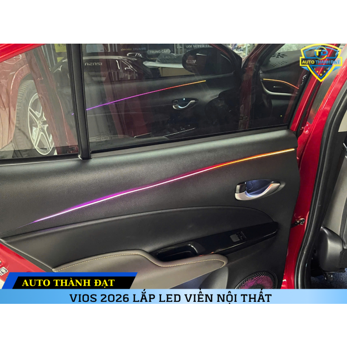 VIOS 2026 LẮP LED VIỀN NỘI THẤT