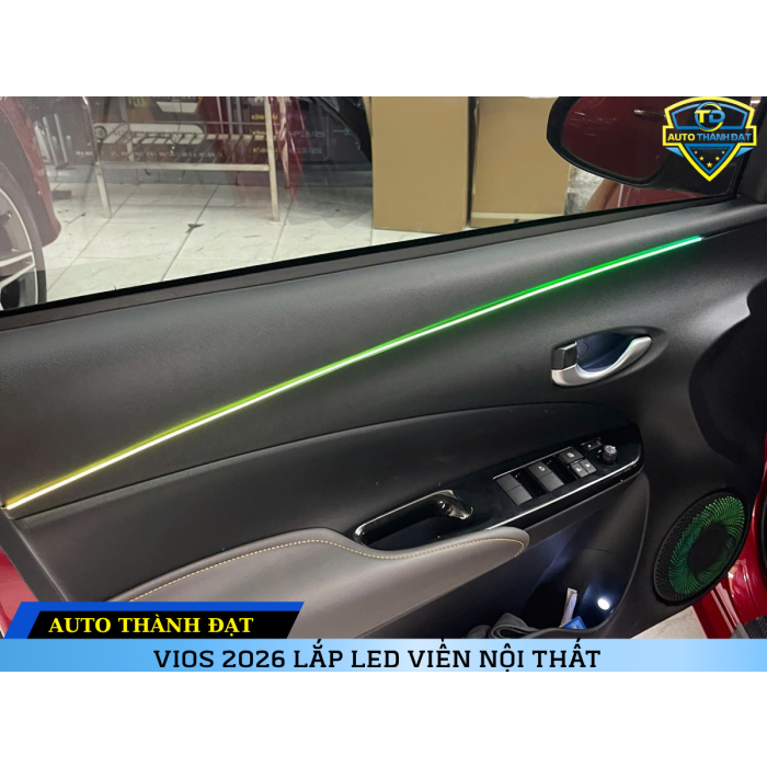 VIOS 2026 LẮP LED VIỀN NỘI THẤT