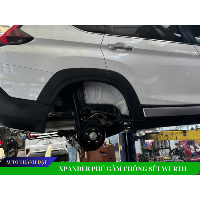 XPANDER PHỦ GẦM CHỐNG SÉT Ô TÔ WURTH