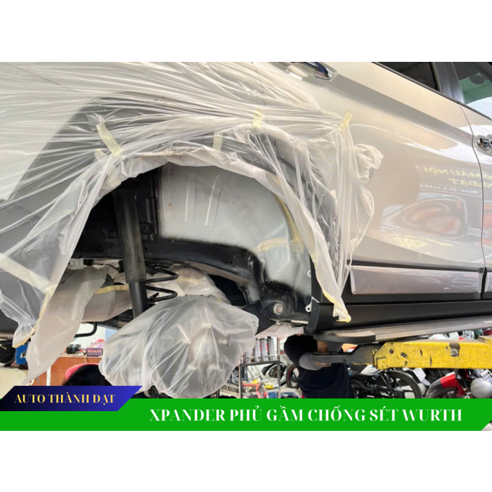 XPANDER PHỦ GẦM CHỐNG SÉT Ô TÔ WURTH