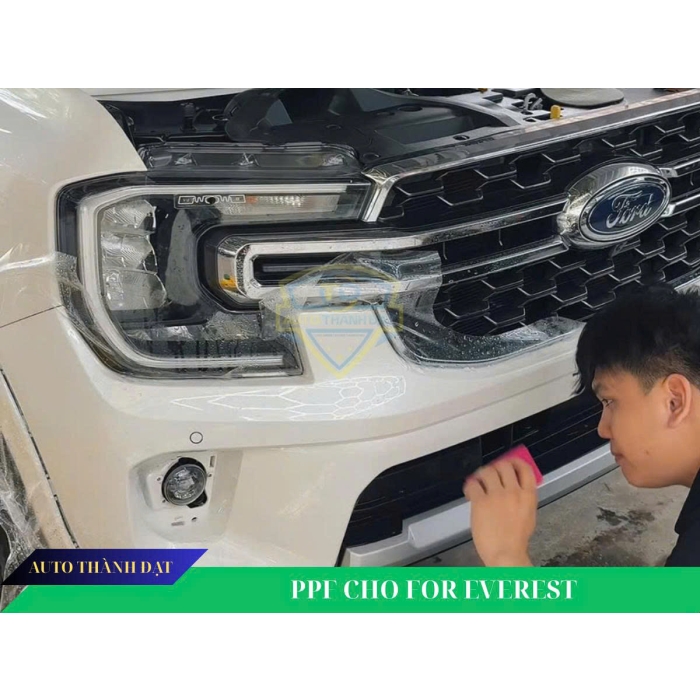 FORD EVEREST DÁN PPF BẢO VỆ SƠN CHÍNH HÃNG BOSS