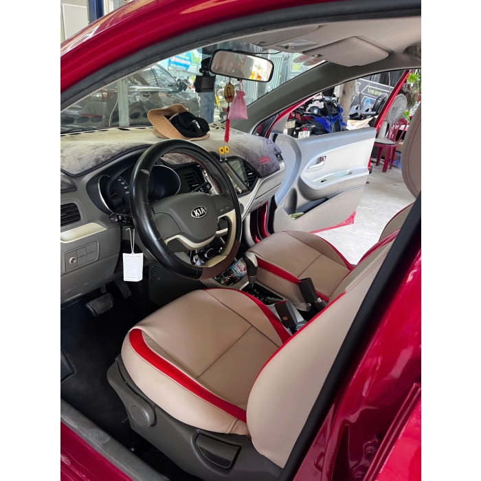 BỌC GHẾ DA KIA MORNING - MÀU CÁ TÍNH