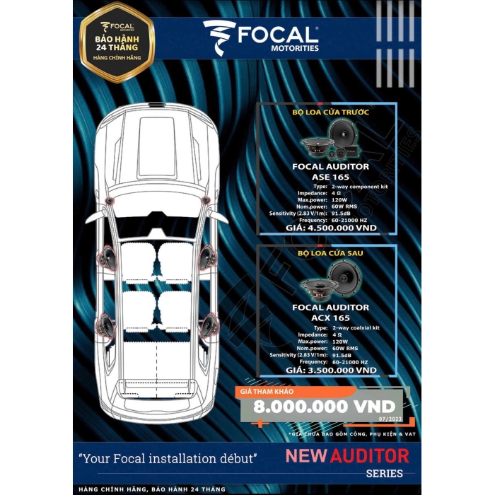 DÀN LOA FOCAL TẦM THẤP